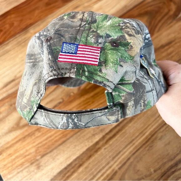 RSM Classic PGA Tour forest camo support our troops baseball cap - Picture 4 of 8